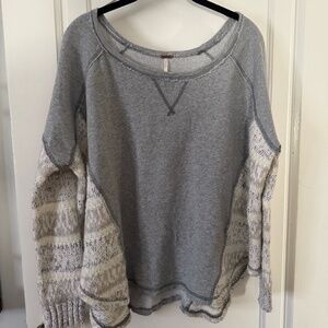 Free People Long sleeve cozy shirt